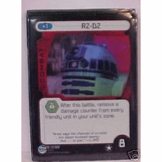 Star Wars Pocketmodel Ground Assault R2-D2 Promo Foil Card