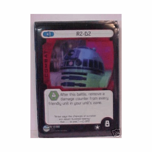 Star Wars Pocketmodel Ground Assault R2-D2 Promo Foil Card