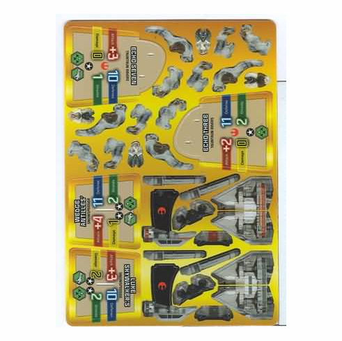 Star Wars Pocketmodel Ground Assault Rare Ship Card #25