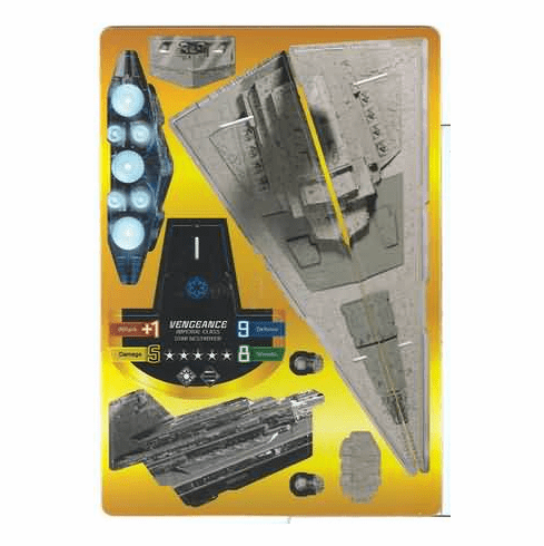 Star Wars Pocketmodel Ground Assault Rare Ship Card #29