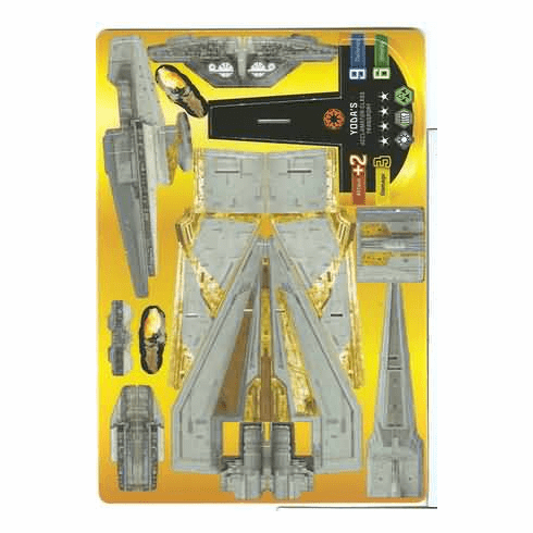 Star Wars Pocketmodel Ground Assault Rare Ship Card #33