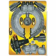 Star Wars Pocketmodel Ground Assault Rare Ship Card #35