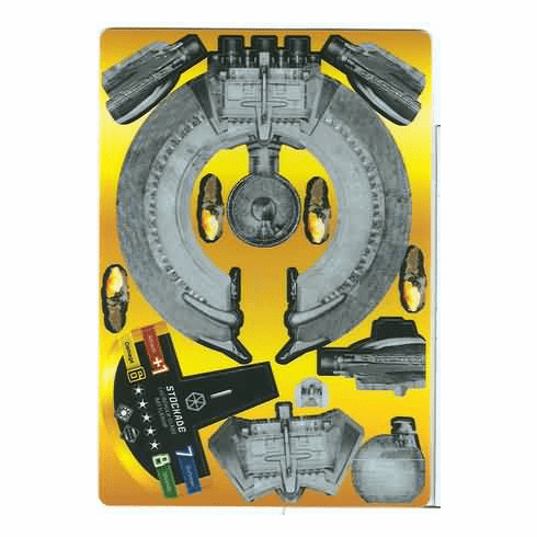 Star Wars Pocketmodel Ground Assault Rare Ship Card #35