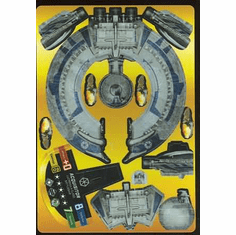 Star Wars Pocketmodel Ground Assault Rare Ship Card #36