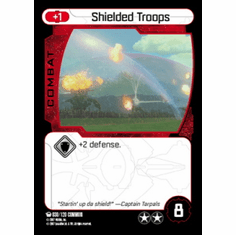Star Wars Pocketmodel Ground Assault Shielded Troops Card