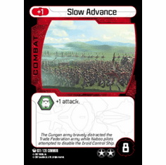 Star Wars Pocketmodel Ground Assault Slow Advance Card
