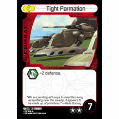 Star Wars Pocketmodel Ground Assault Tight Formation Card