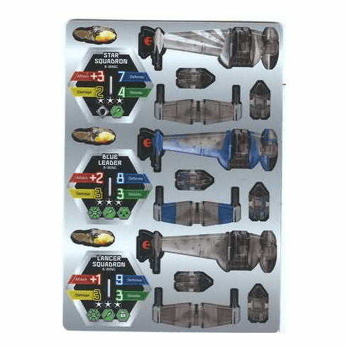 Star Wars Pocketmodel Ground Assault Uncommon Ship Card #13