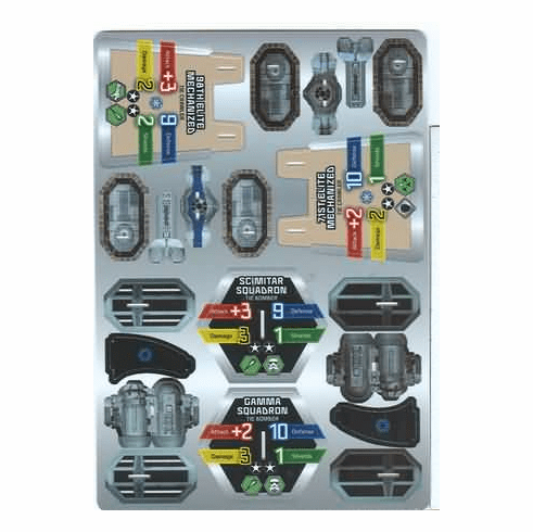 Star Wars Pocketmodel Ground Assault Uncommon Ship Card #15