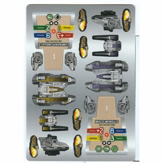 Star Wars Pocketmodel Ground Assault Uncommon Ship Card #17