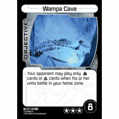 Star Wars Pocketmodel Ground Assault Wampa Cave Card