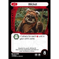 Star Wars Pocketmodel Ground Assault Wicket Card