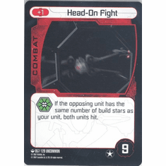 Star Wars Pocketmodel Head-On Fight Card