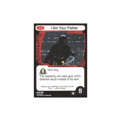 Star Wars Pocketmodel I Am Your Father Card