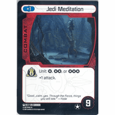 Star Wars Pocketmodel Jedi Meditation Card