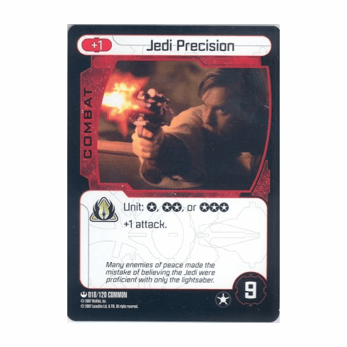 Star Wars Pocketmodel Jedi Precision Card
