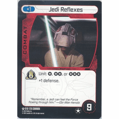 Star Wars Pocketmodel Jedi Reflexes Card