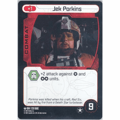 Star Wars Pocketmodel Jek Porkins Card