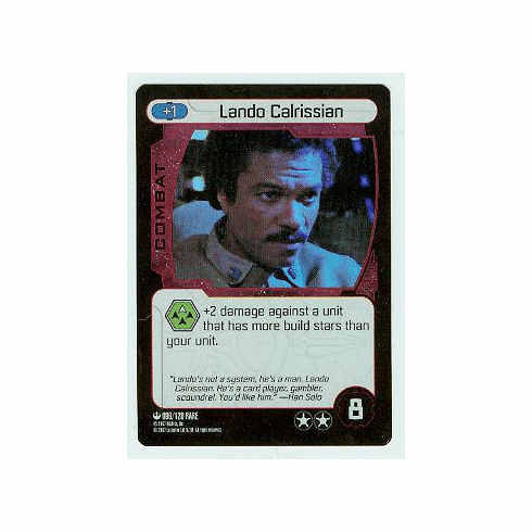 Star Wars Pocketmodel Lando Calrissian Alternate Foil Card