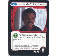 Star Wars Pocketmodel Lando Calrissian Card