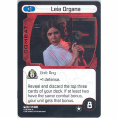 Star Wars Pocketmodel Leia Organa Card