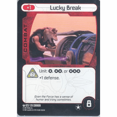 Star Wars Pocketmodel Lucky Break Card