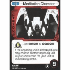 Star Wars Pocketmodel Meditation Chamber Card