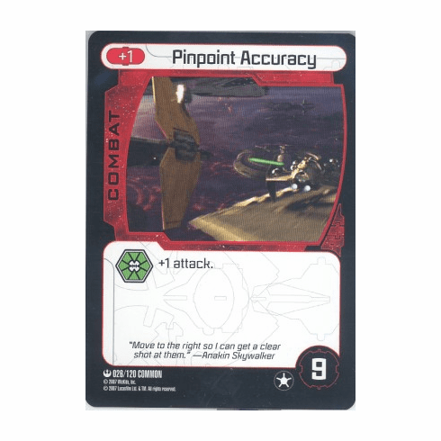 Star Wars Pocketmodel Pinpoint Accuracy Card