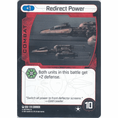Star Wars Pocketmodel Redirect Power Card