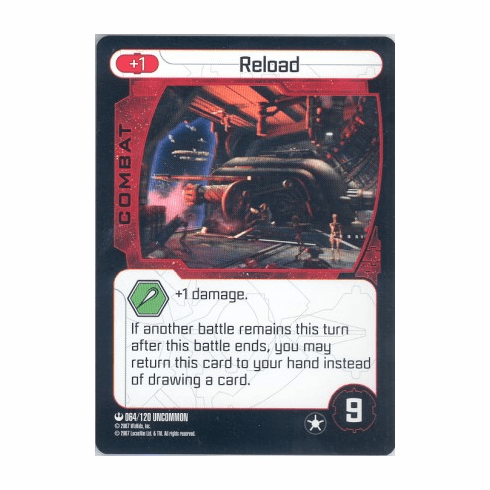 Star Wars Pocketmodel Reload Card
