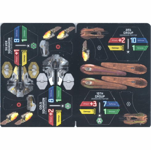 Star Wars Pocketmodel Ship Card #16