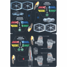 Star Wars Pocketmodel Ship Card #2