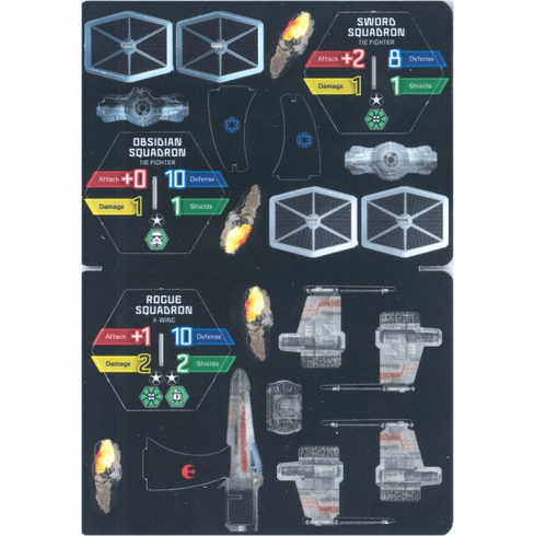 Star Wars Pocketmodel Ship Card #2