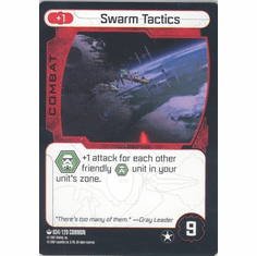 Star Wars Pocketmodel Swarm Tactics Card