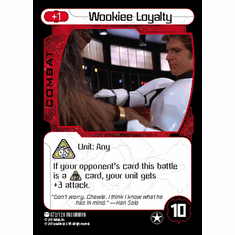 Star Wars Pocketmodel Wookiee Loyalty Card