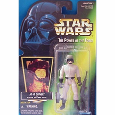 Star Wars The Power of the Force At-St Driver Action Figure