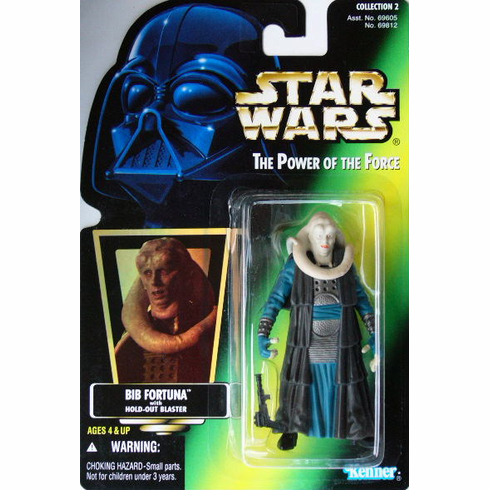 Star Wars The Power of the Force Bib Fortuna