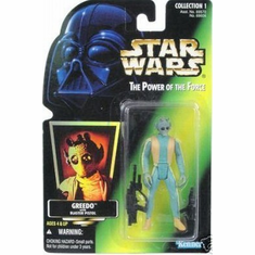 Star Wars The Power of the Force Collection 1 Greedo Action Figure