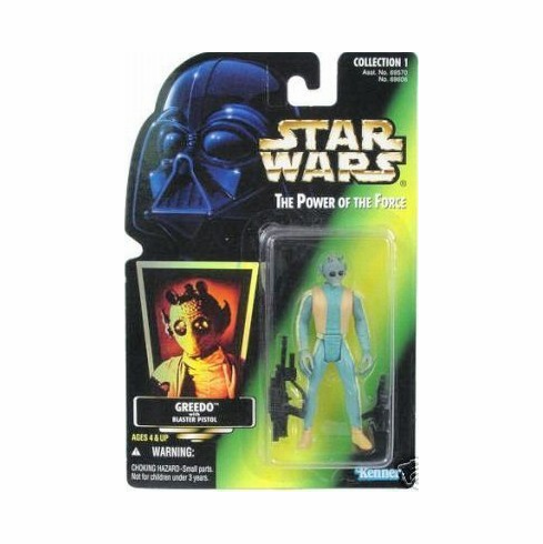 Star Wars The Power of the Force Collection 1 Greedo Action Figure