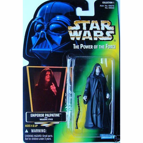 Star Wars The Power of the Force Emperor Palpatine Action Figure
