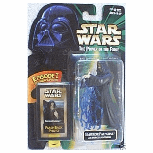 Star Wars The Power of the Force Emperor Palpatine Action Figure