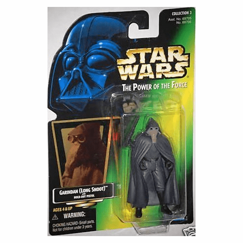 Star Wars The Power of the Force Garindan (Long Snoot) Action Figure