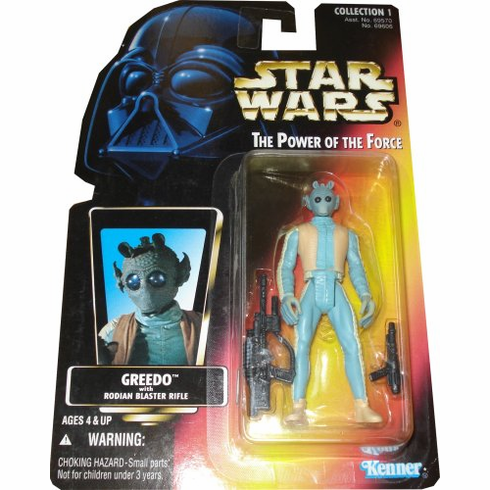 Star Wars The Power of the Force Greedo Action Figure