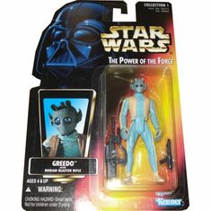 Star Wars The Power of the Force Greedo Action Figure