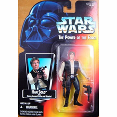 Star Wars The Power of the Force Han Solo Action Figure