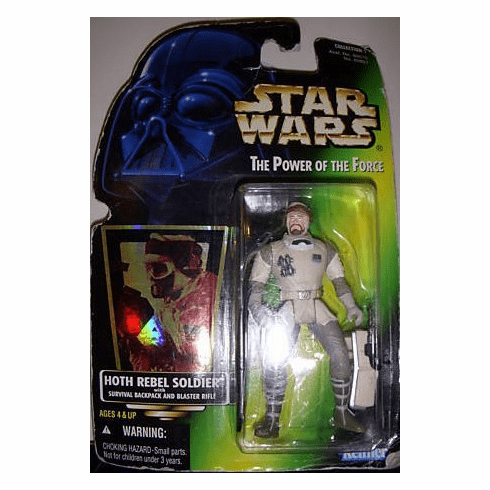 Star Wars The Power of the Force Hoth Rebel Soldier Action Figure