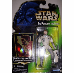 Star Wars The Power of the Force Hoth Rebel Soldier Action Figure