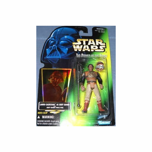 Star Wars The Power of the Force Lando Calrissian as Skiff Guard Action Figure