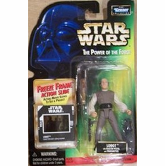 Star Wars The Power of the Force Lobot Action Figure