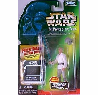 Star Wars The Power of the Force Luke Skywalker Action Figure with